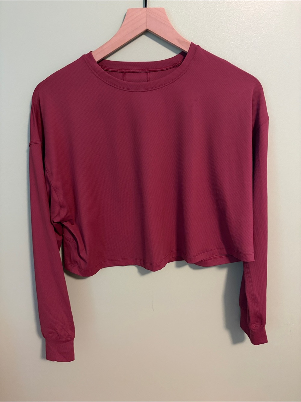 lululemon Muscle Love Long Sleeve Shirt Mulled Wine